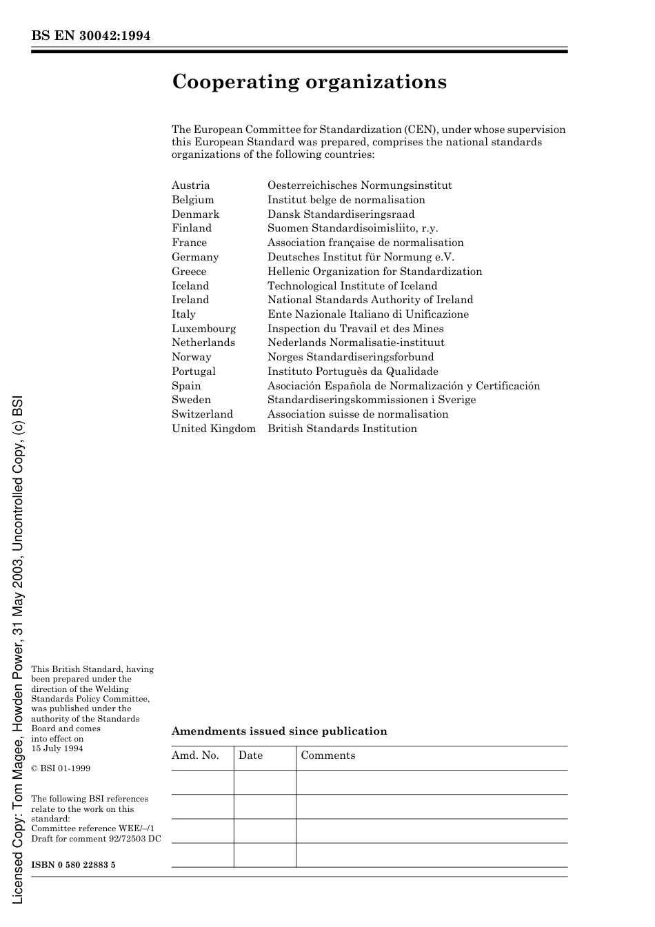 BS EN 30042-1994 (1999) ISO 10042-1992.pdf_第3页