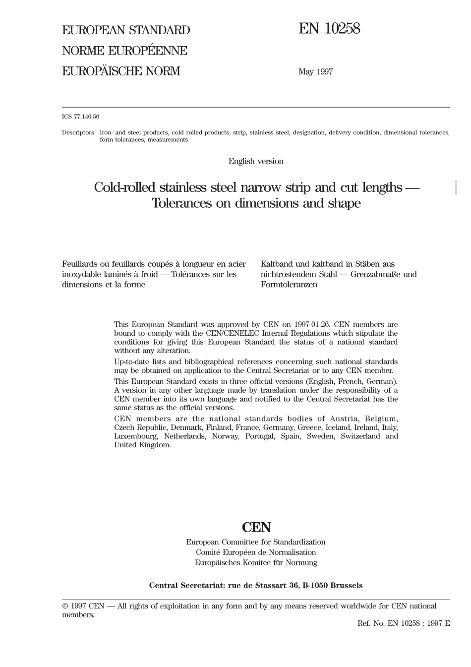 BS EN 10258-1997.pdf_第3页