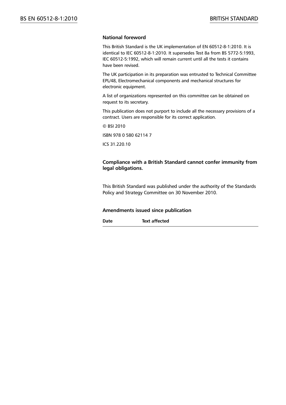 BS EN 60512-8-1-2010.pdf_第2页