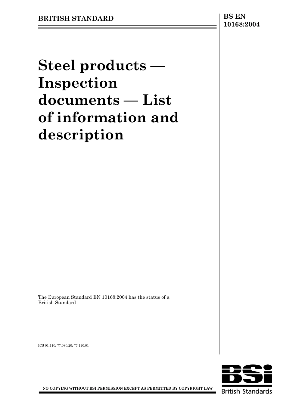 BS EN 10168-2004.pdf_第1页