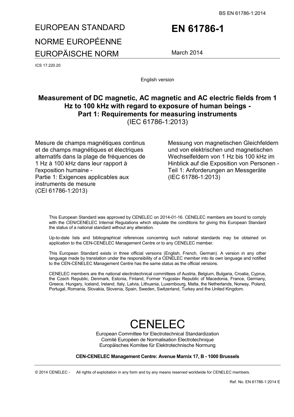 BS EN 61786-1-2014.pdf_第3页