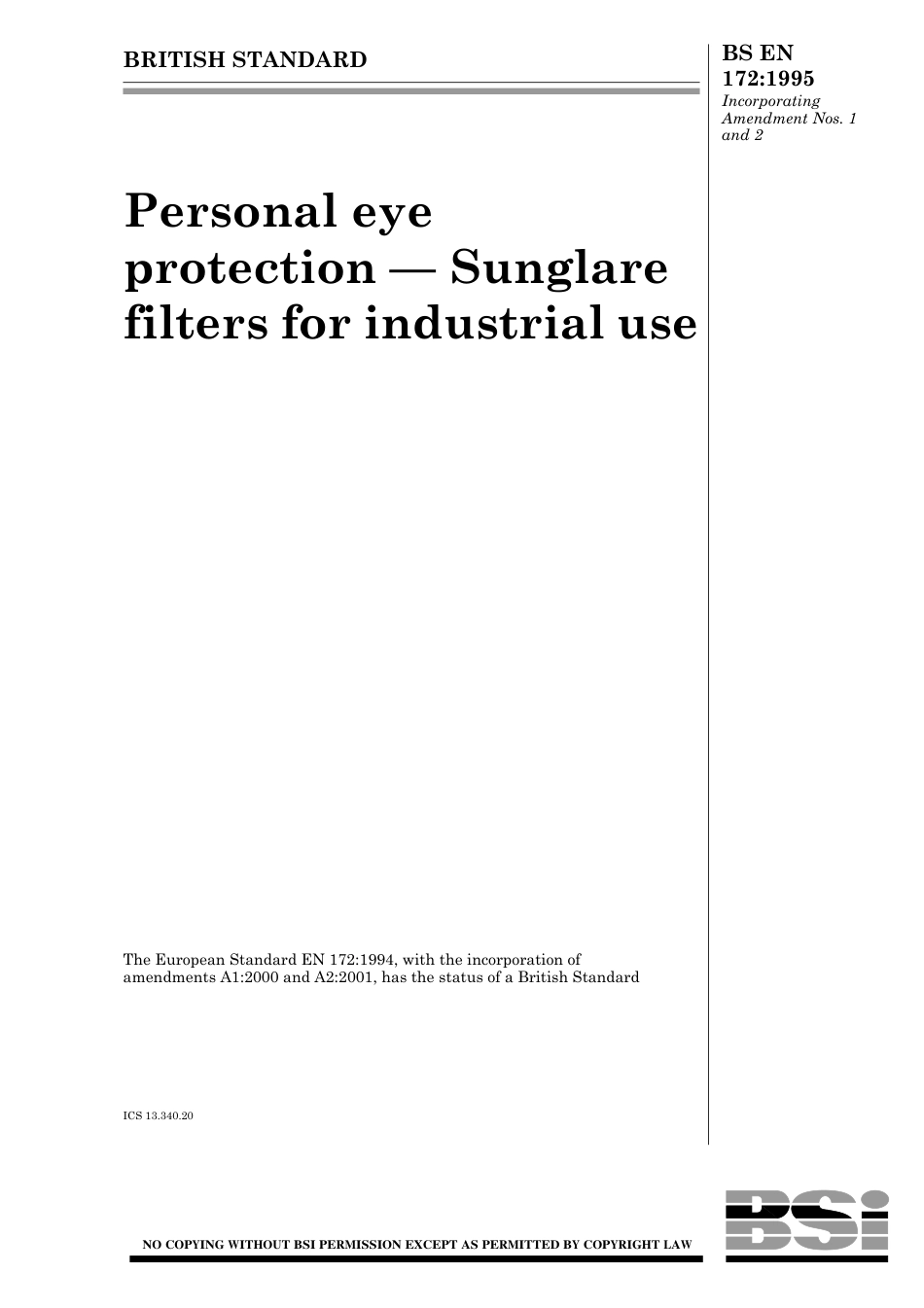 BS EN 00172-1995 (2002).pdf_第1页