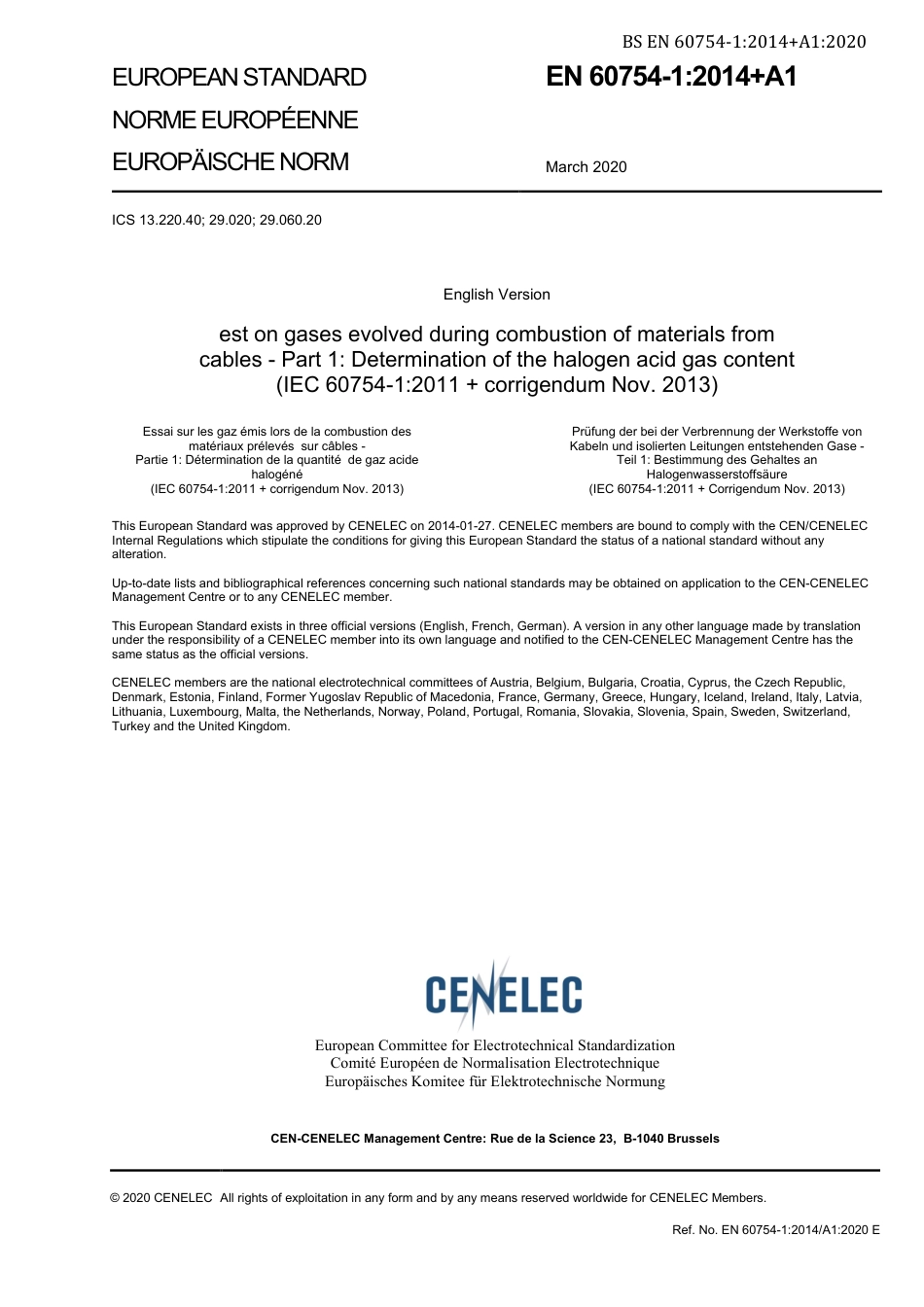 BS EN 60754-1-2014 + A1-2020.pdf_第3页