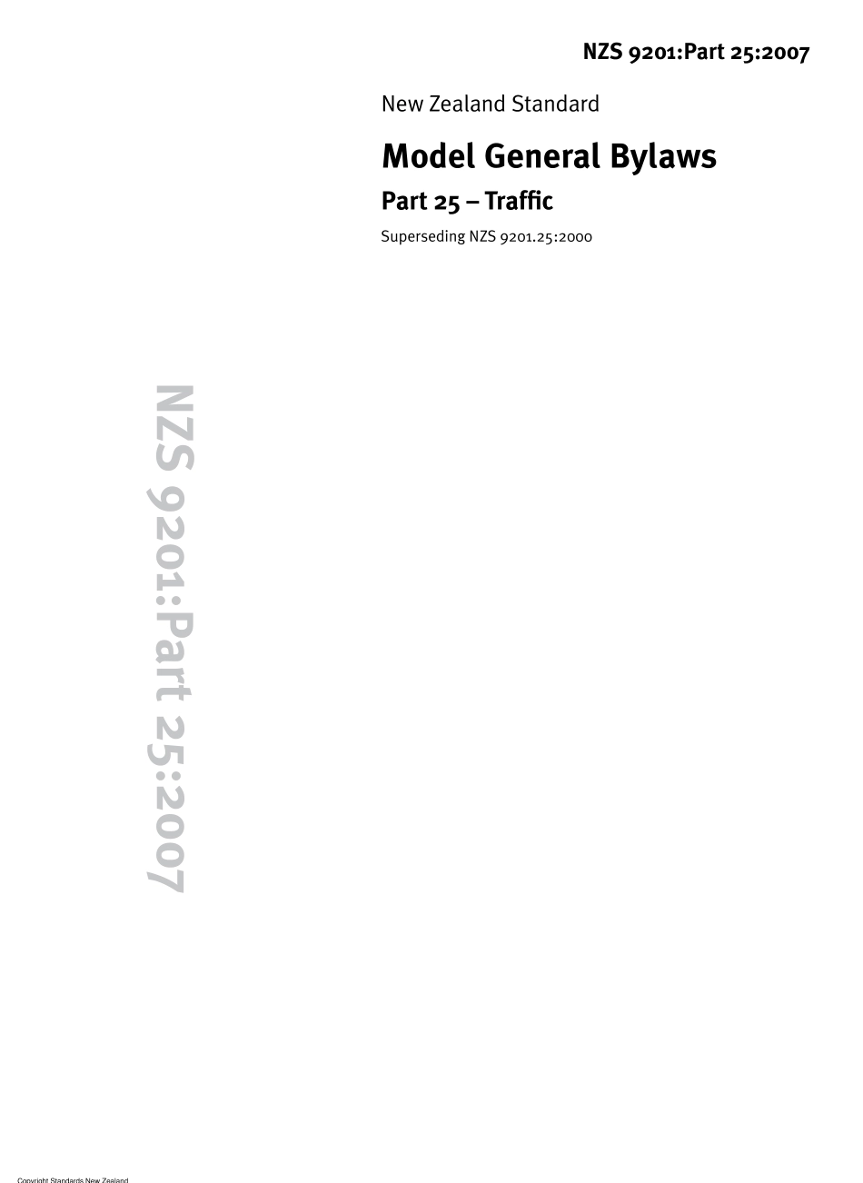 NZS 9201-25-2007.pdf_第1页