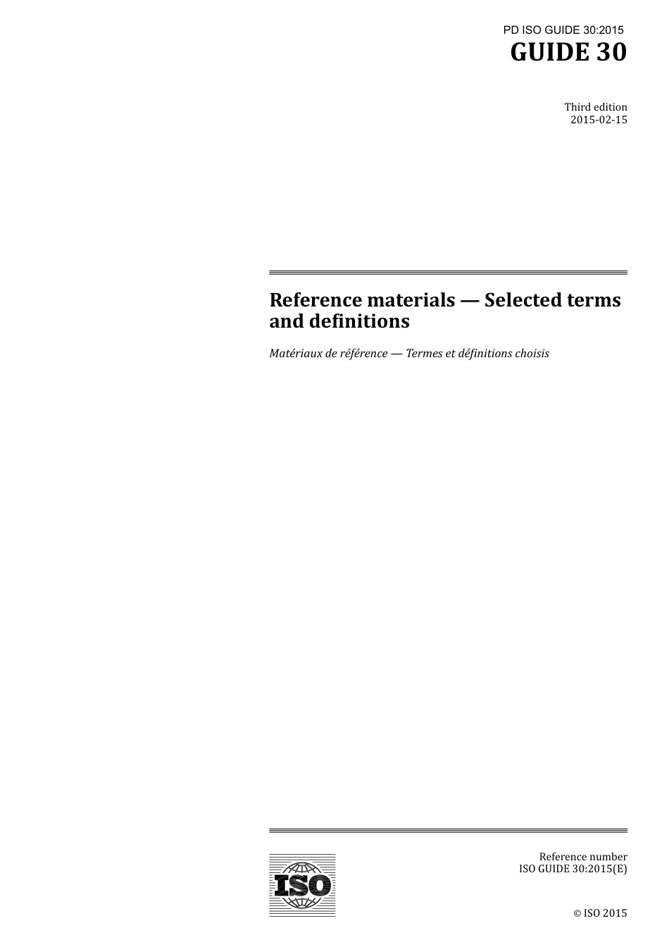 PD ISO GUIDE 30-2015.pdf_第3页