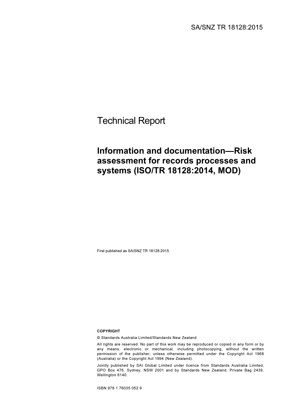 SA SNZ TR 18128-2015.pdf_第3页
