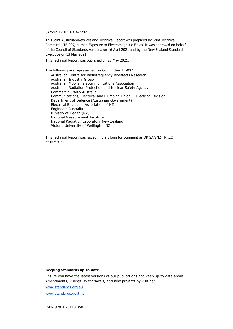 SA SNZ TR IEC 63167-2021.pdf_第2页