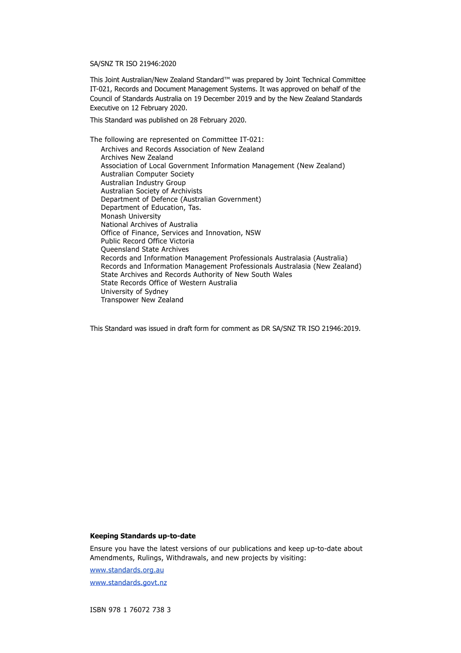 SA SNZ TR ISO 21946-2020.pdf_第2页