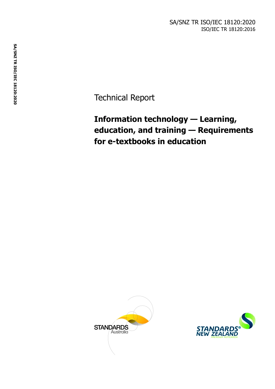 SA SNZ TR ISO IEC 18120-2020.pdf_第1页