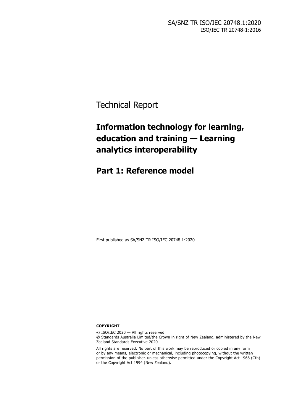 SA SNZ TR ISO IEC 20748.1-2020.pdf_第3页