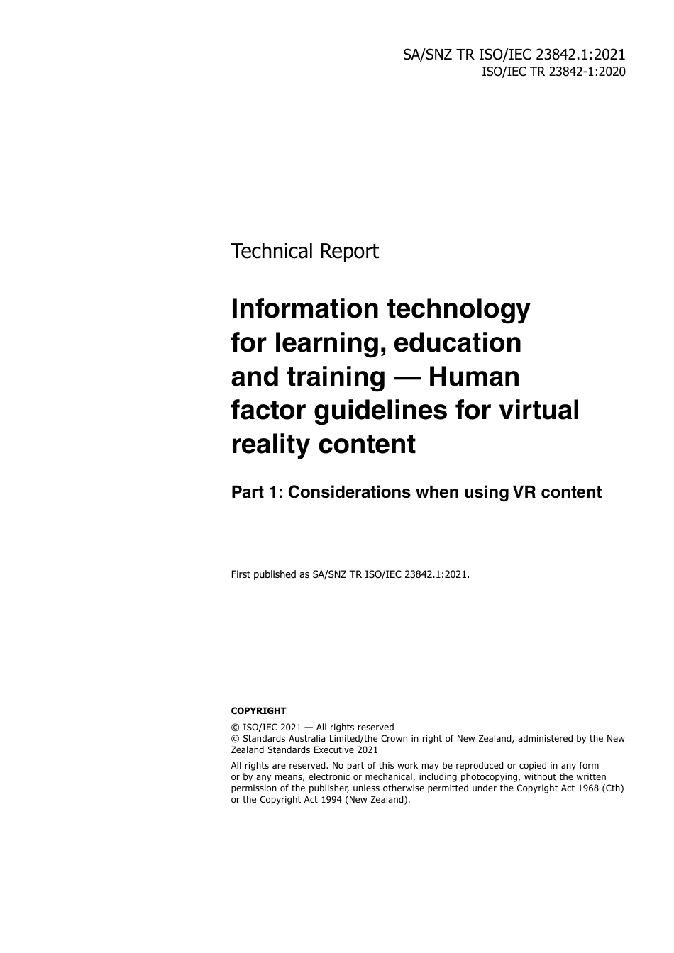 SA SNZ TR ISO IEC 23842.1-2021.pdf_第3页