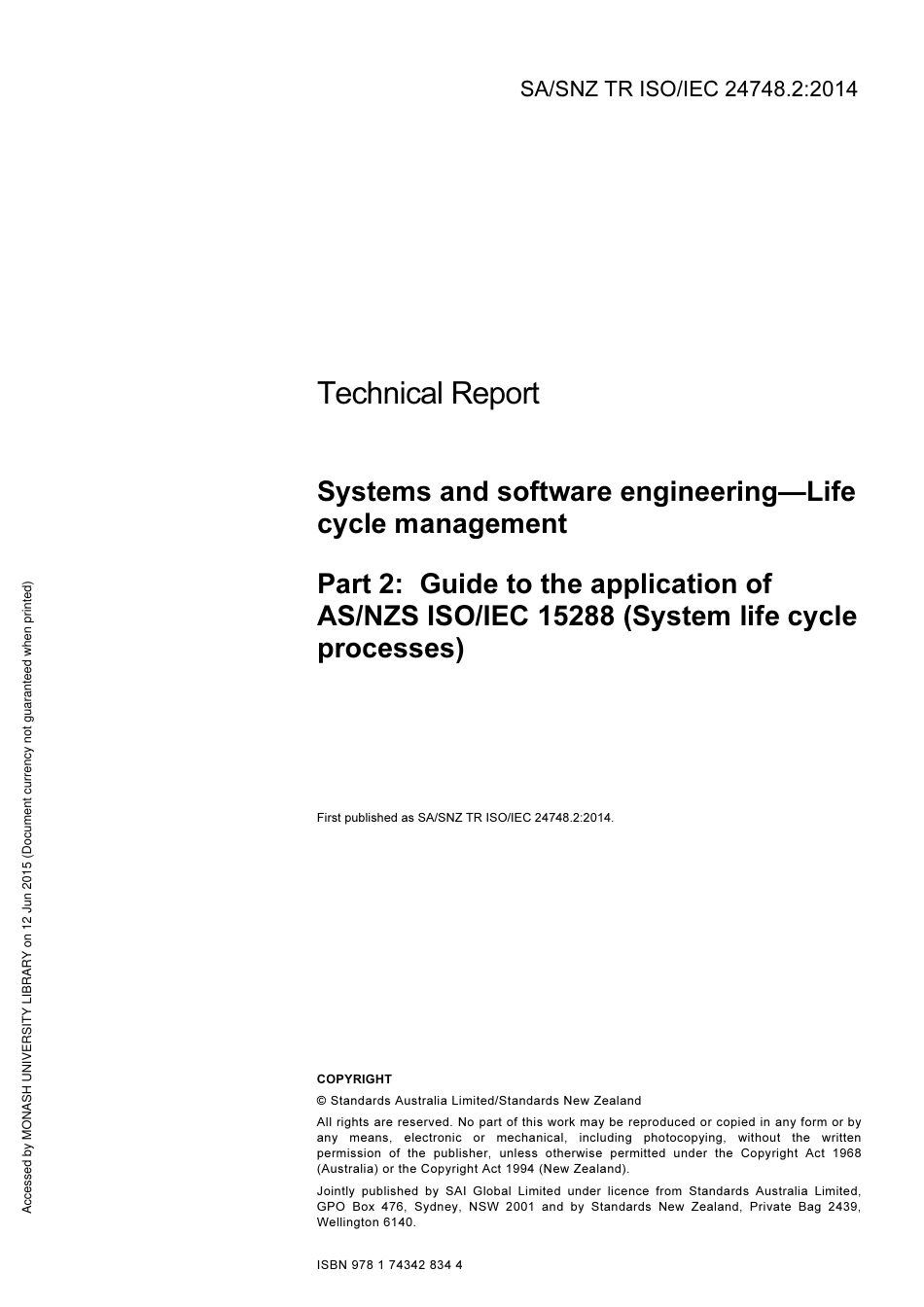 SA SNZ TR ISO IEC 24748.2-2014.pdf_第3页