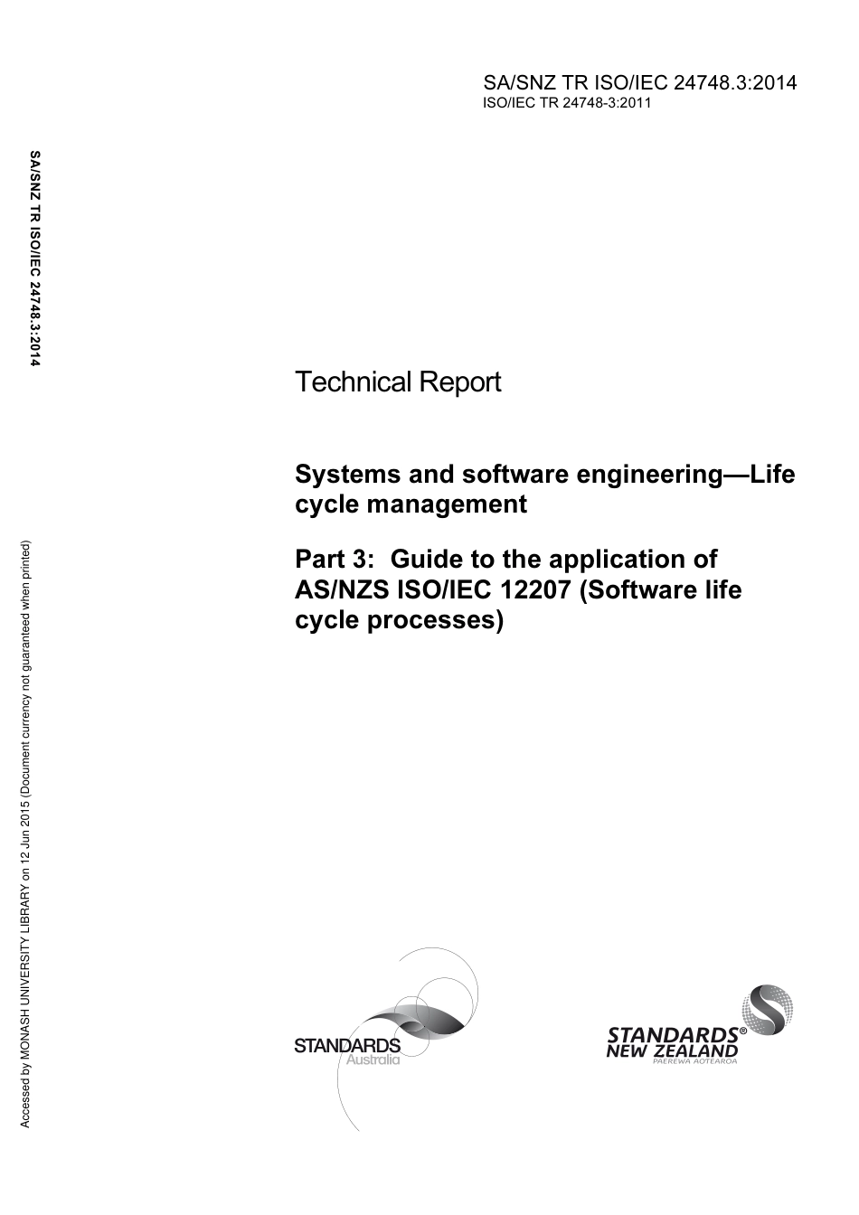 SA SNZ TR ISO IEC 24748.3-2014.pdf_第1页