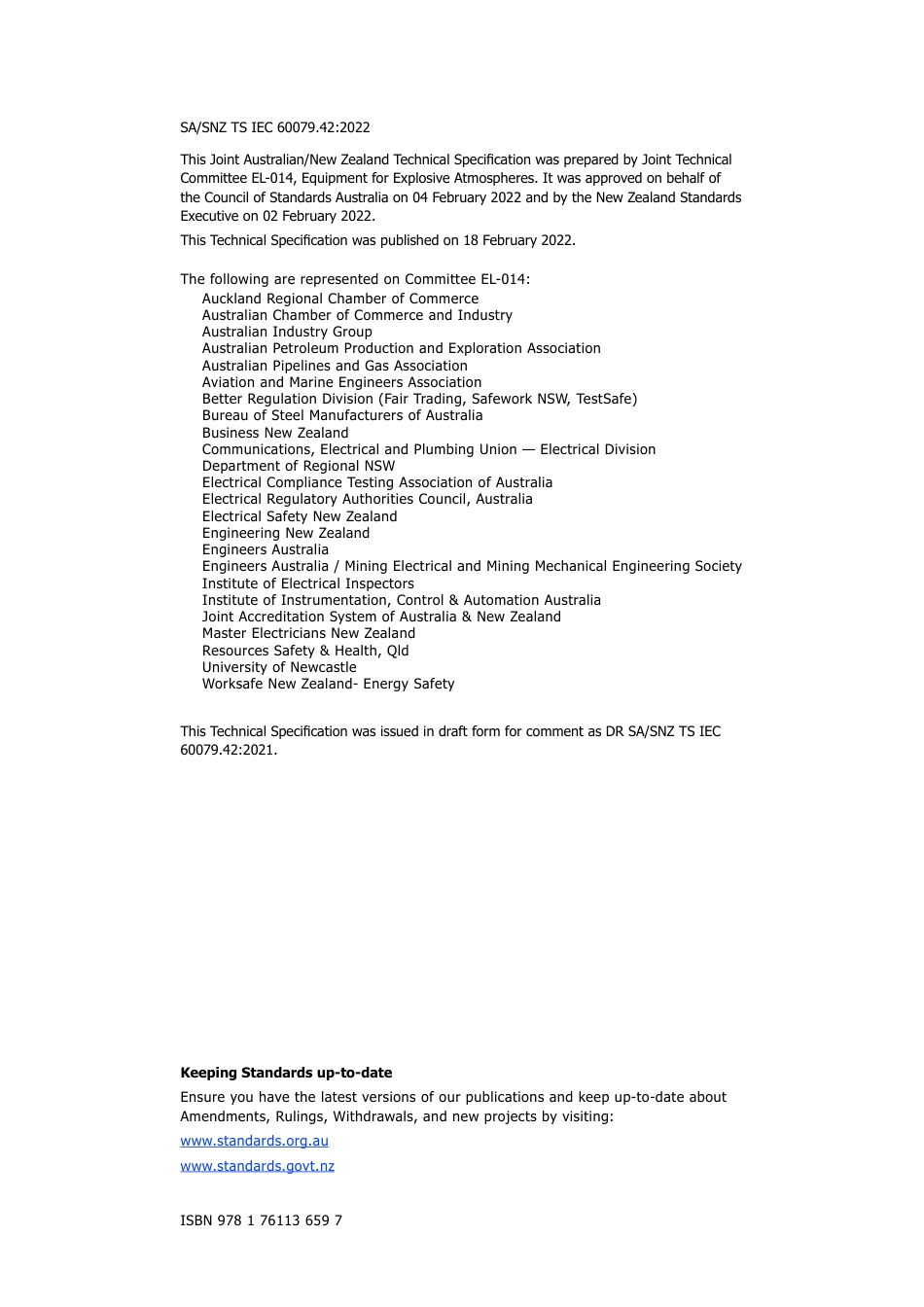 SA SNZ TS IEC 60079.42-2022.pdf_第2页