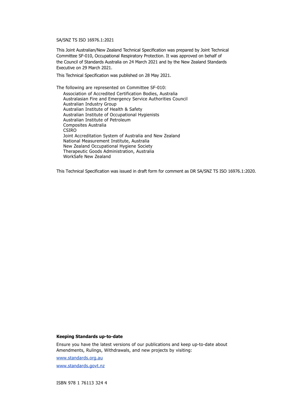 SA SNZ TS ISO 16976.1-2021.pdf_第2页