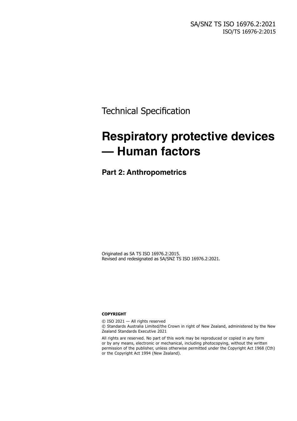 SA SNZ TS ISO 16976.2-2021.pdf_第3页