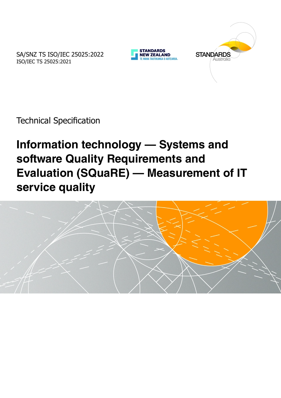SA SNZ TS ISO IEC 25025-2022.pdf_第1页