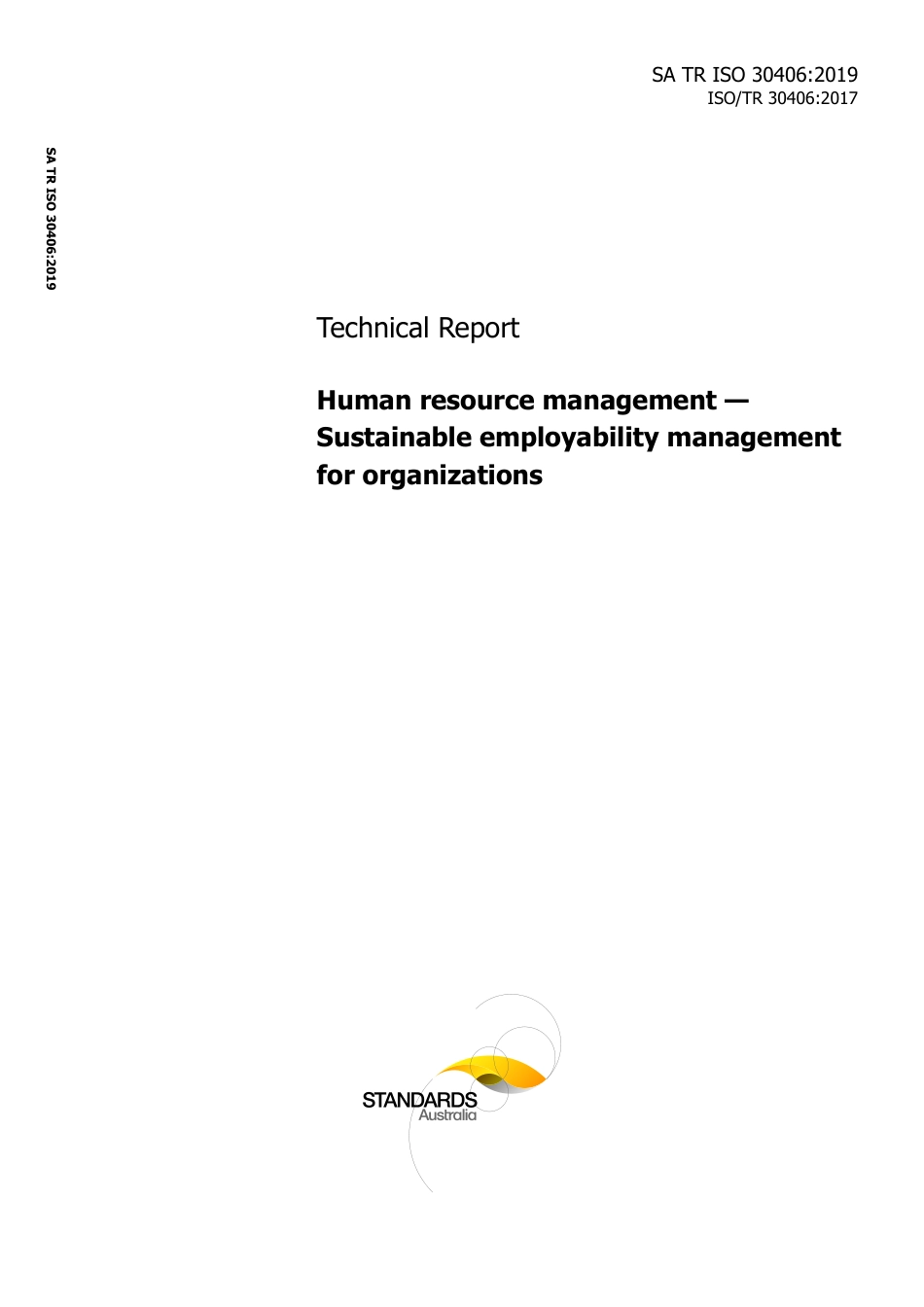 SA TR ISO 30406-2019.pdf_第1页