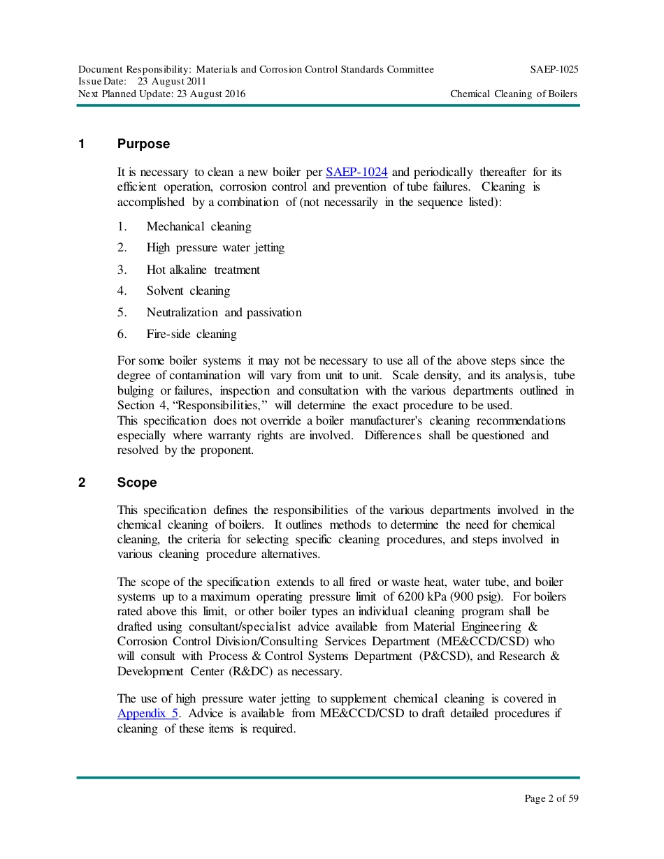 SAEP-1025_Chemical Cleaning of Boilers.pdf_第2页