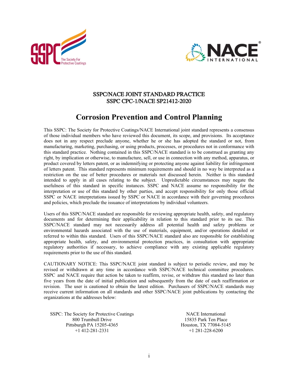 SSPC CPC-1 Planning STD.pdf_第1页