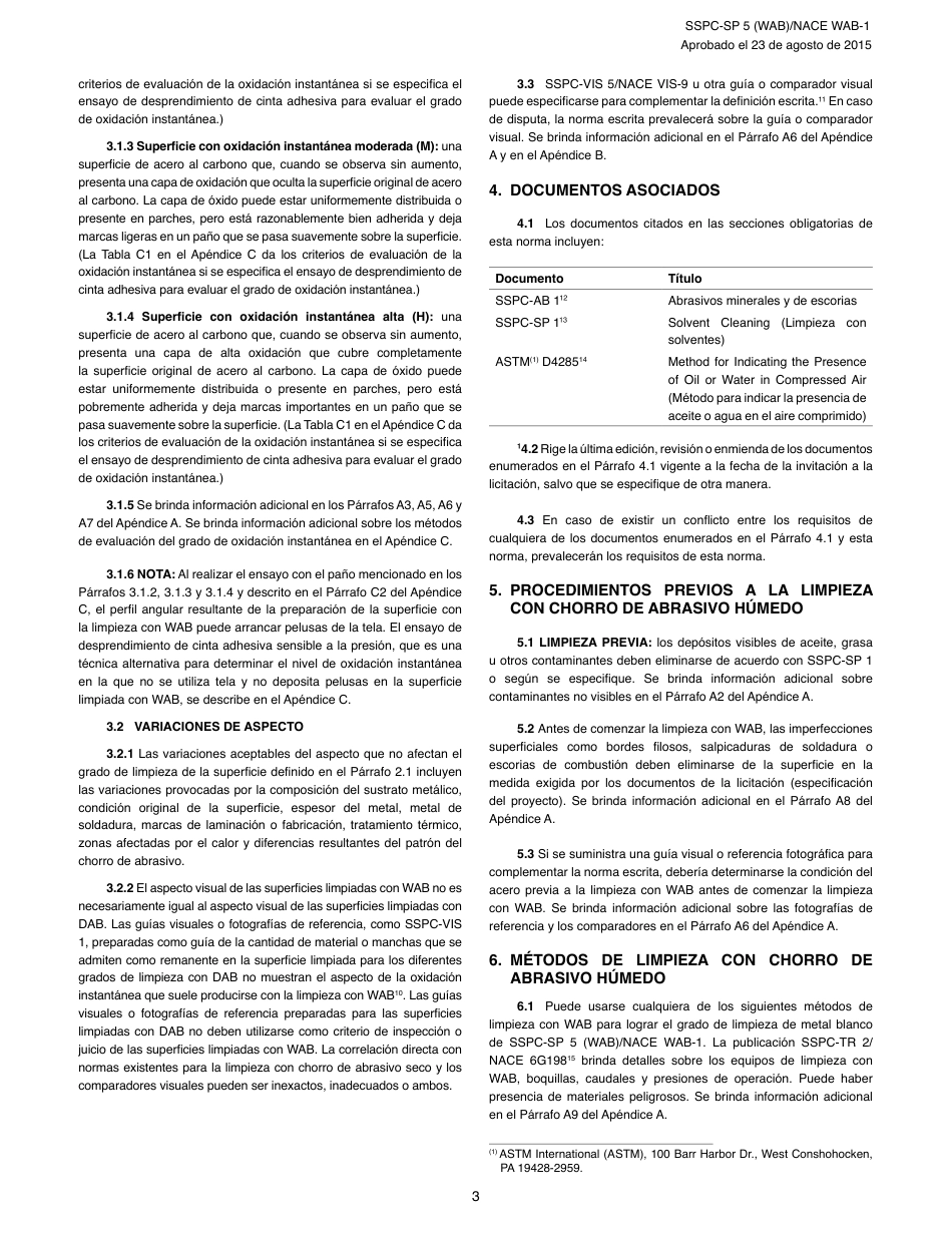 SSPC SP 5 (WAB)_es.pdf_第3页
