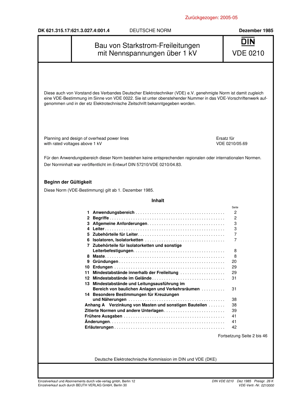 VDE 0210 DIN VDE 0210 1985-12.pdf_第1页
