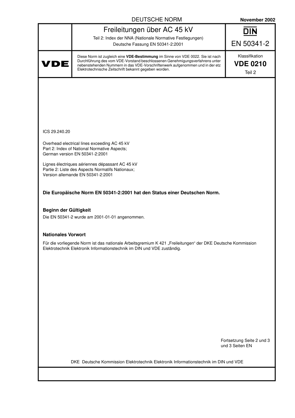 VDE 0210-2 DIN EN 50341-2 2002-11.pdf_第1页