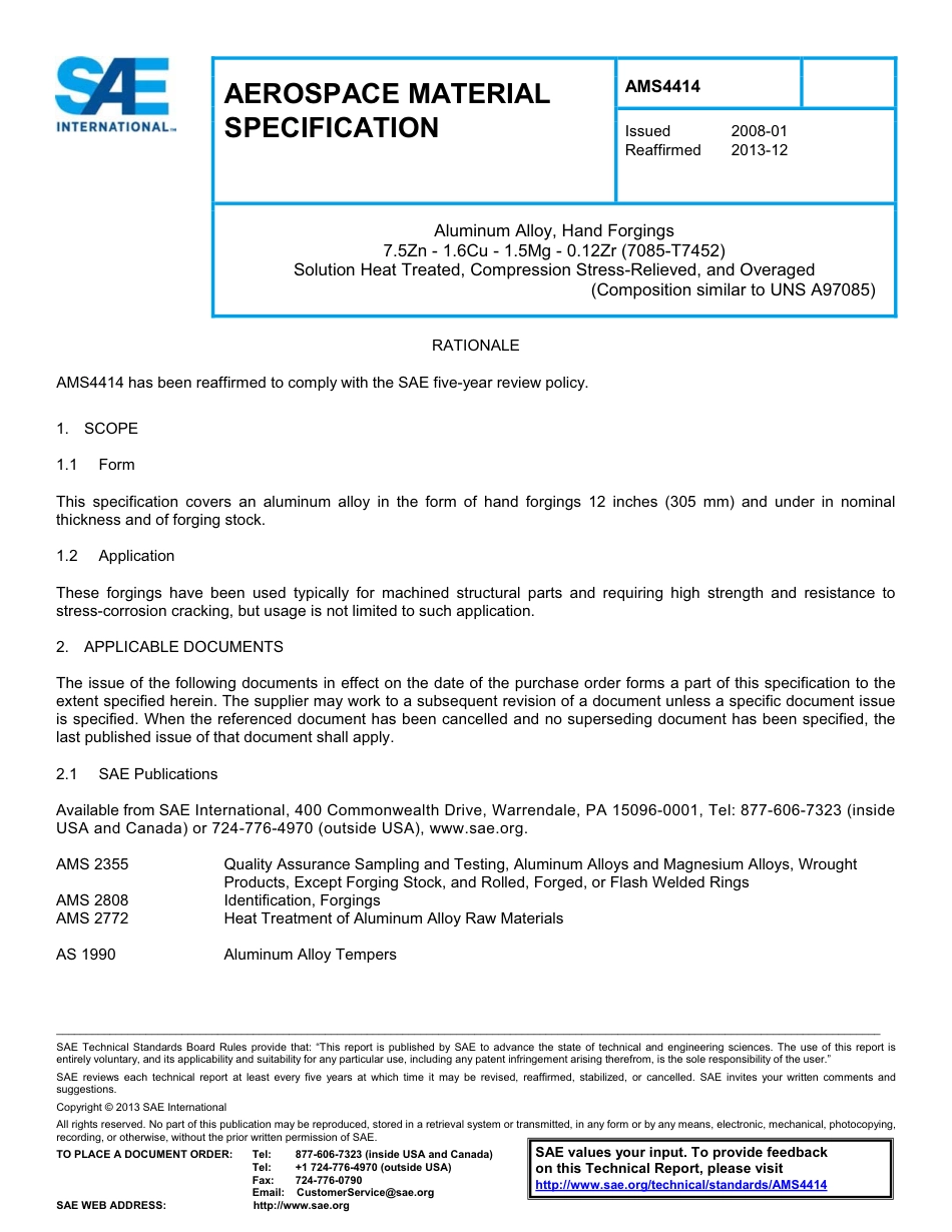 SAE AMS 4414-2013.pdf_第1页