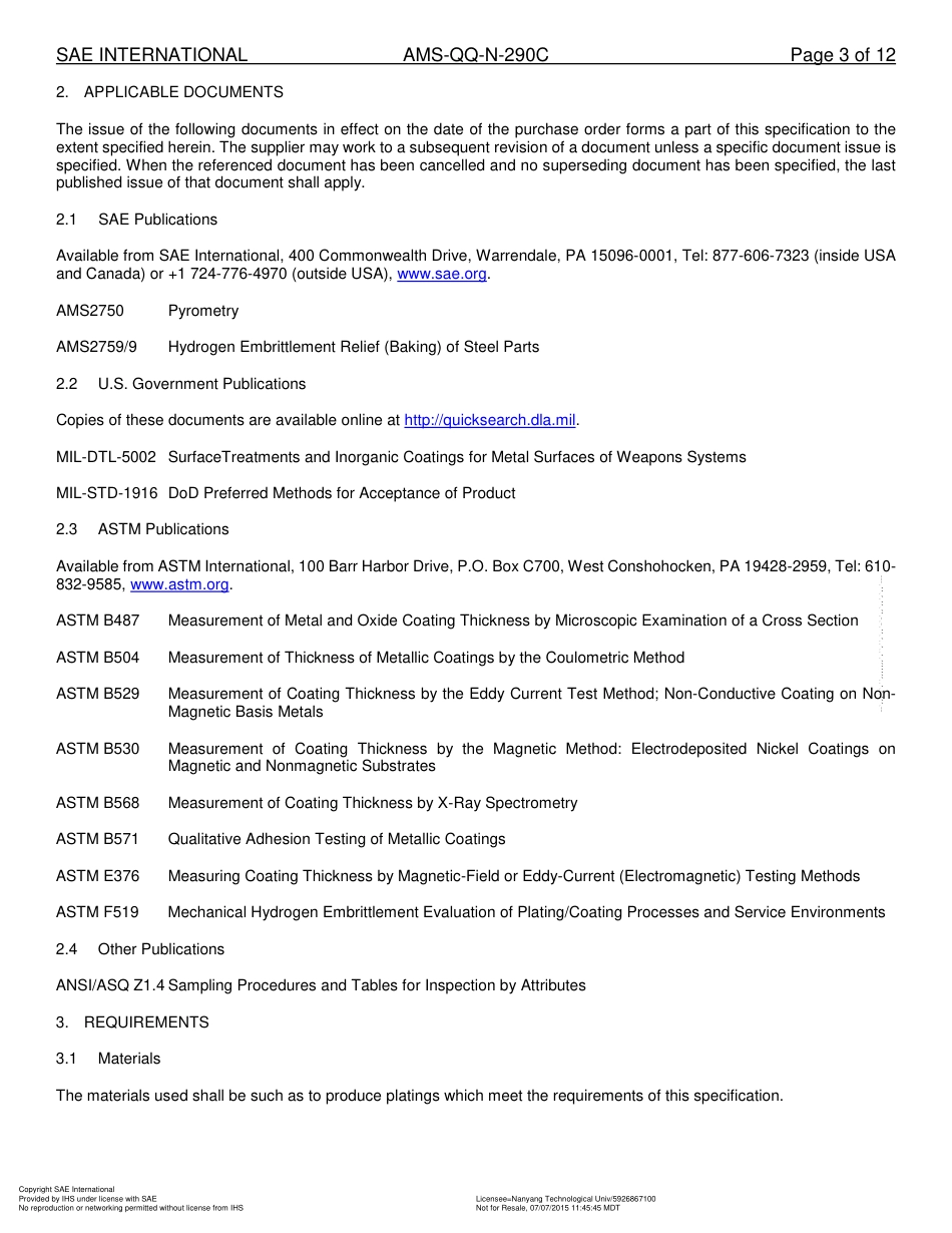 SAE AMS-QQ-N-290C-2015.pdf_第3页
