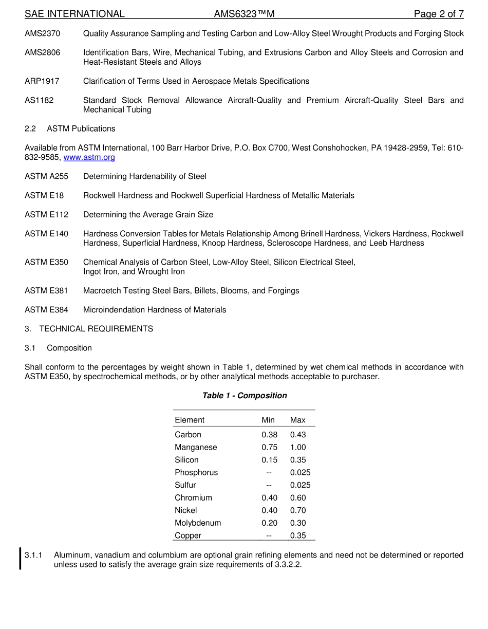 SAE AMS 6323M-2017.pdf_第2页