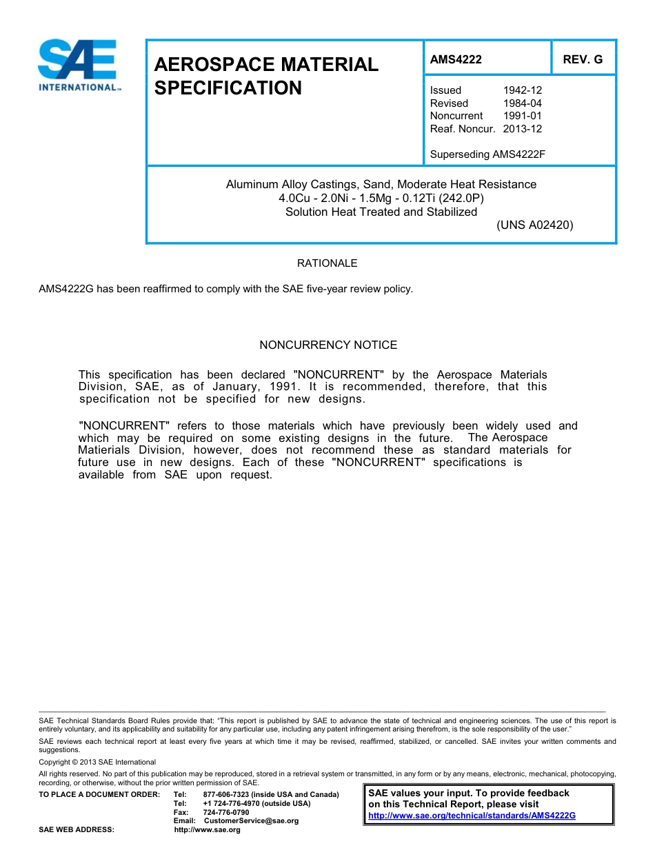 SAE AMS 4222G-2013.pdf_第1页