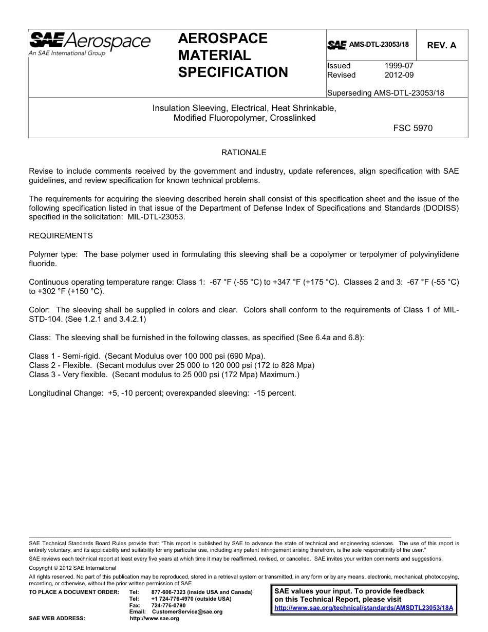 SAE AMS-DTL-23053-18A-2012.pdf_第1页