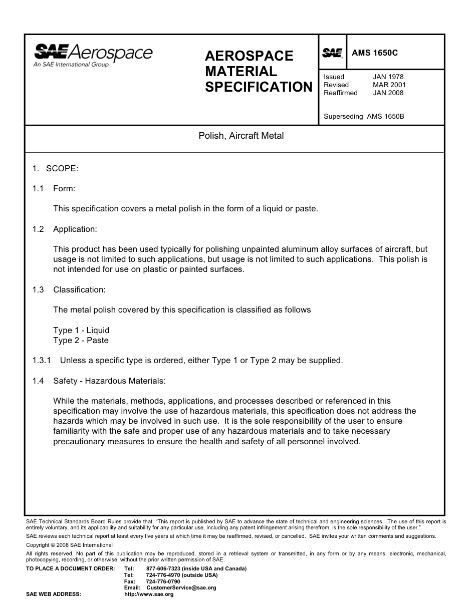 SAE AMS 1650C-2008.pdf_第1页