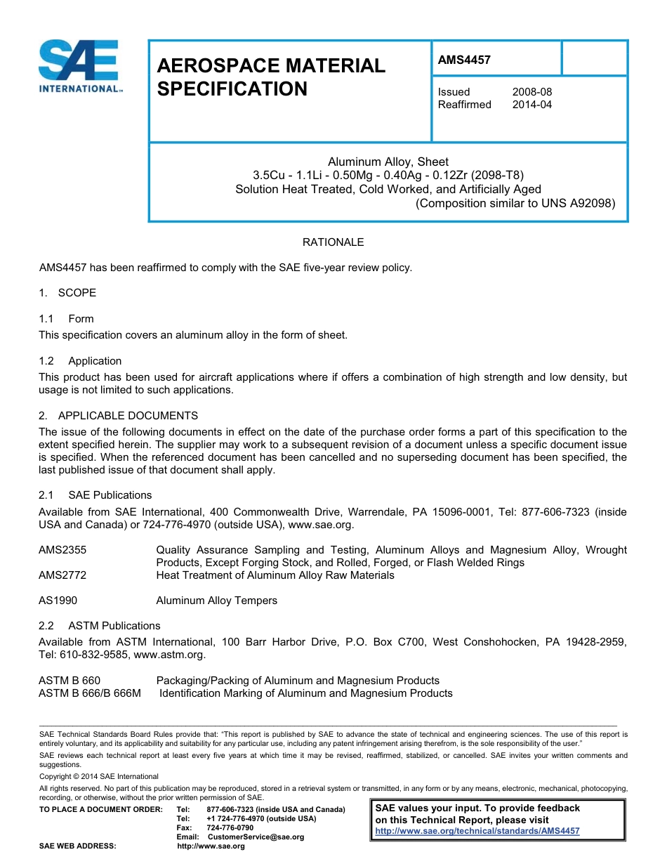 SAE AMS 4457-2014.pdf_第1页