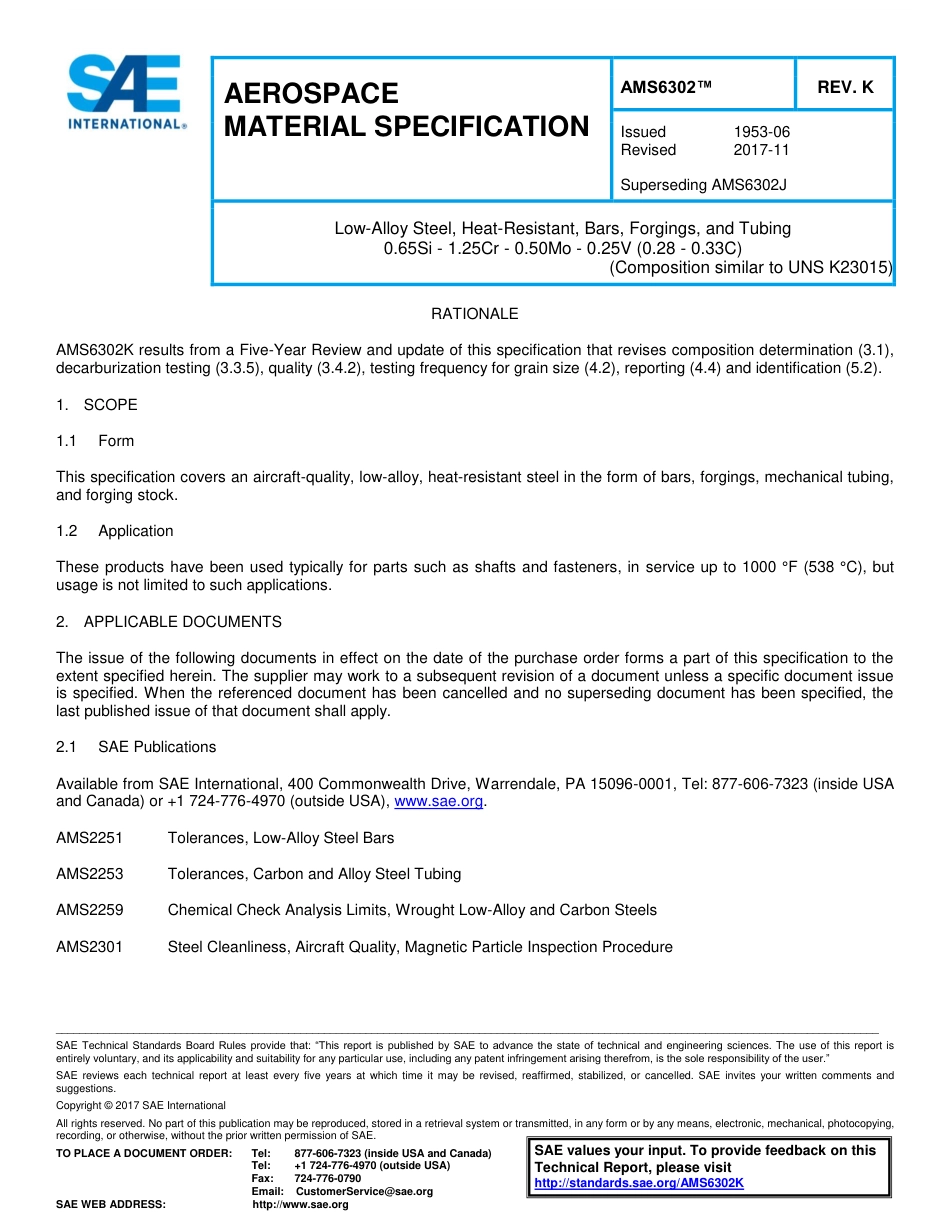 SAE AMS 6302K-2017.pdf_第1页