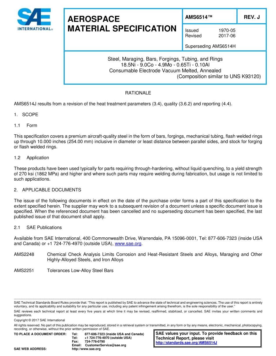 SAE AMS 6514J-2017.pdf_第1页
