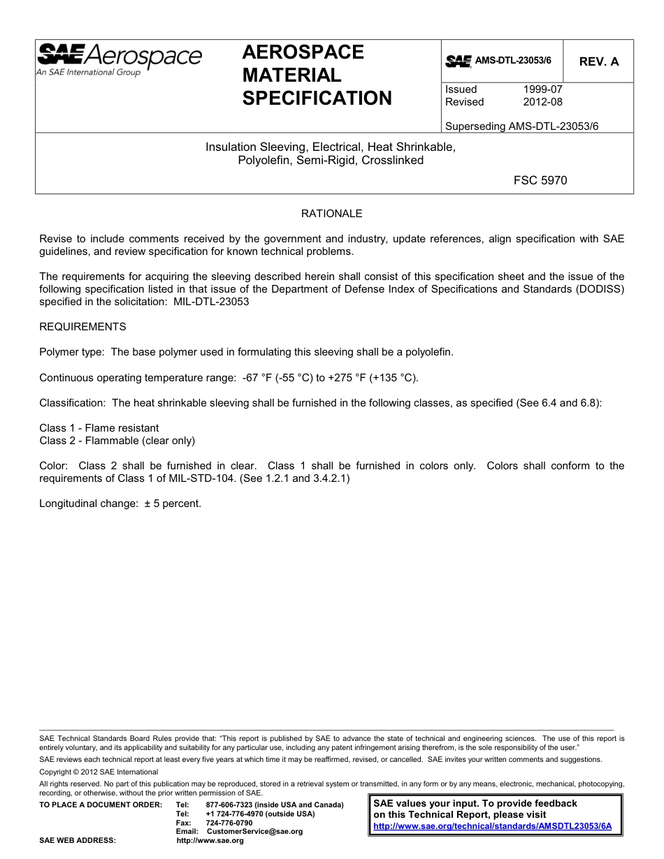 SAE AMS-DTL-23053-6A-2012.pdf_第1页