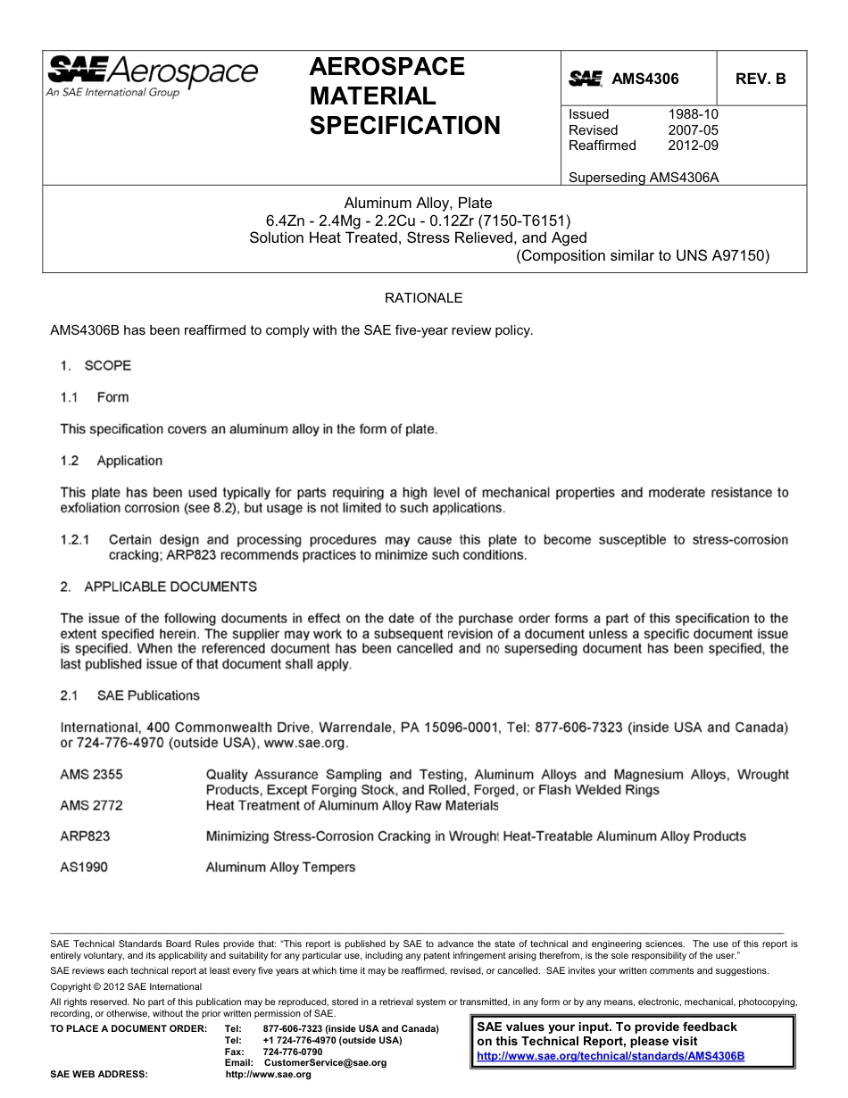 SAE AMS 4306B-2012.pdf_第1页