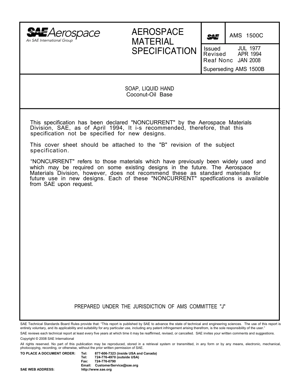 SAE AMS 1500C-2008.pdf_第1页