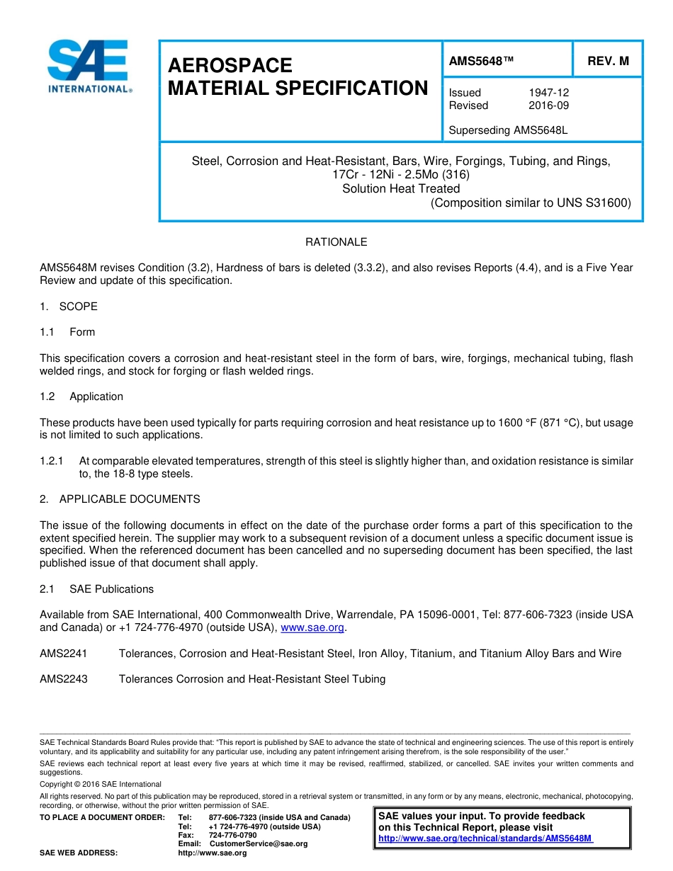 SAE AMS 5648M-2016.pdf_第1页