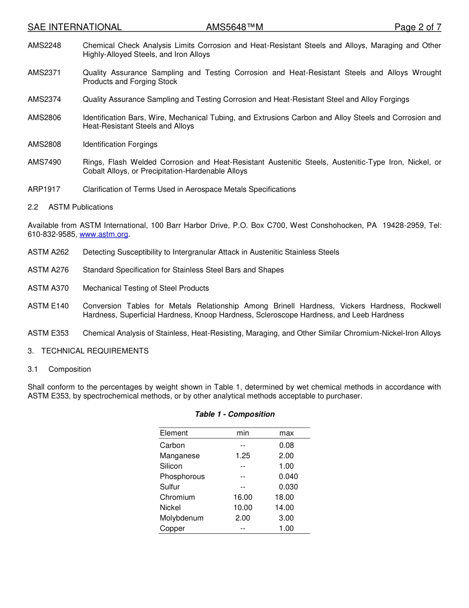 SAE AMS 5648M-2016.pdf_第2页