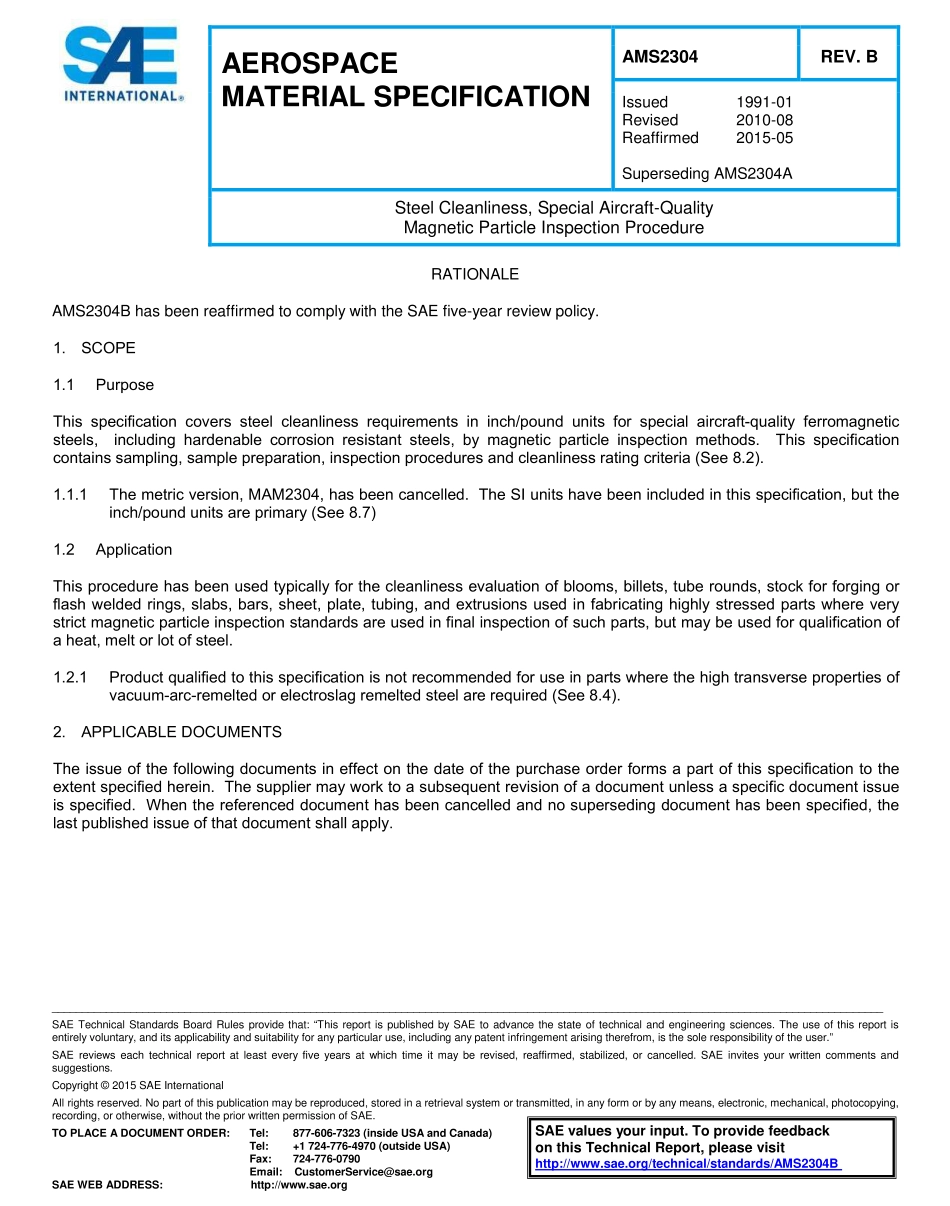 SAE AMS 2304B-2015.pdf_第1页
