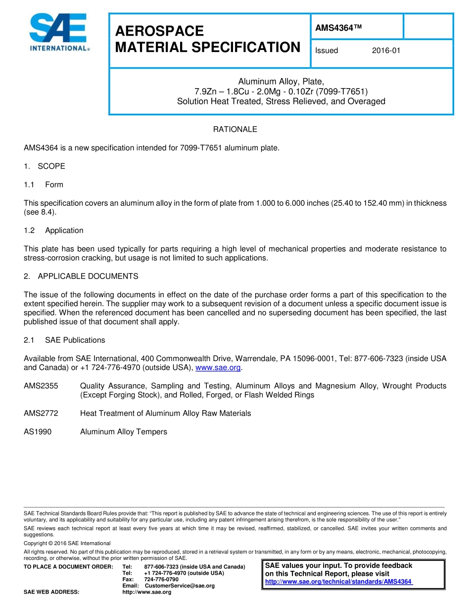 SAE AMS 4364-2016.pdf_第1页