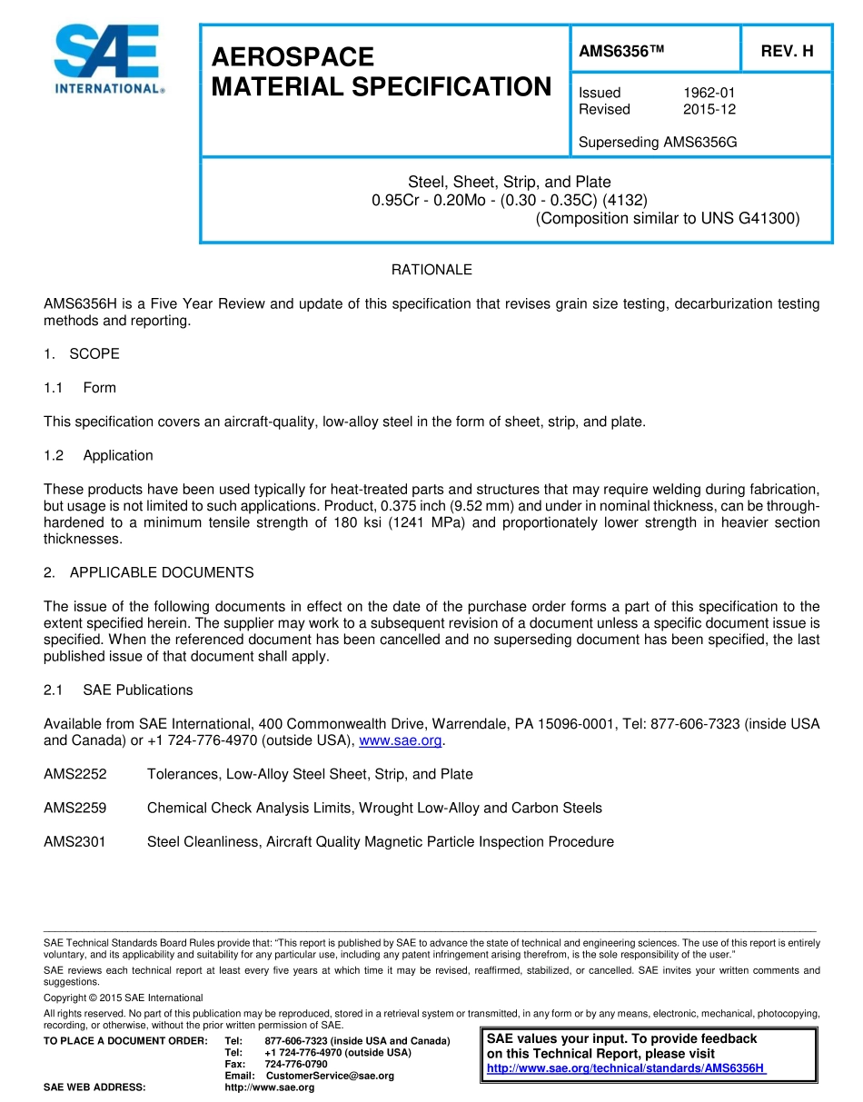 SAE AMS 6356H-2015.pdf_第1页
