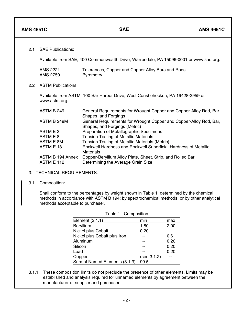 SAE AMS 4651C-2010.pdf_第2页