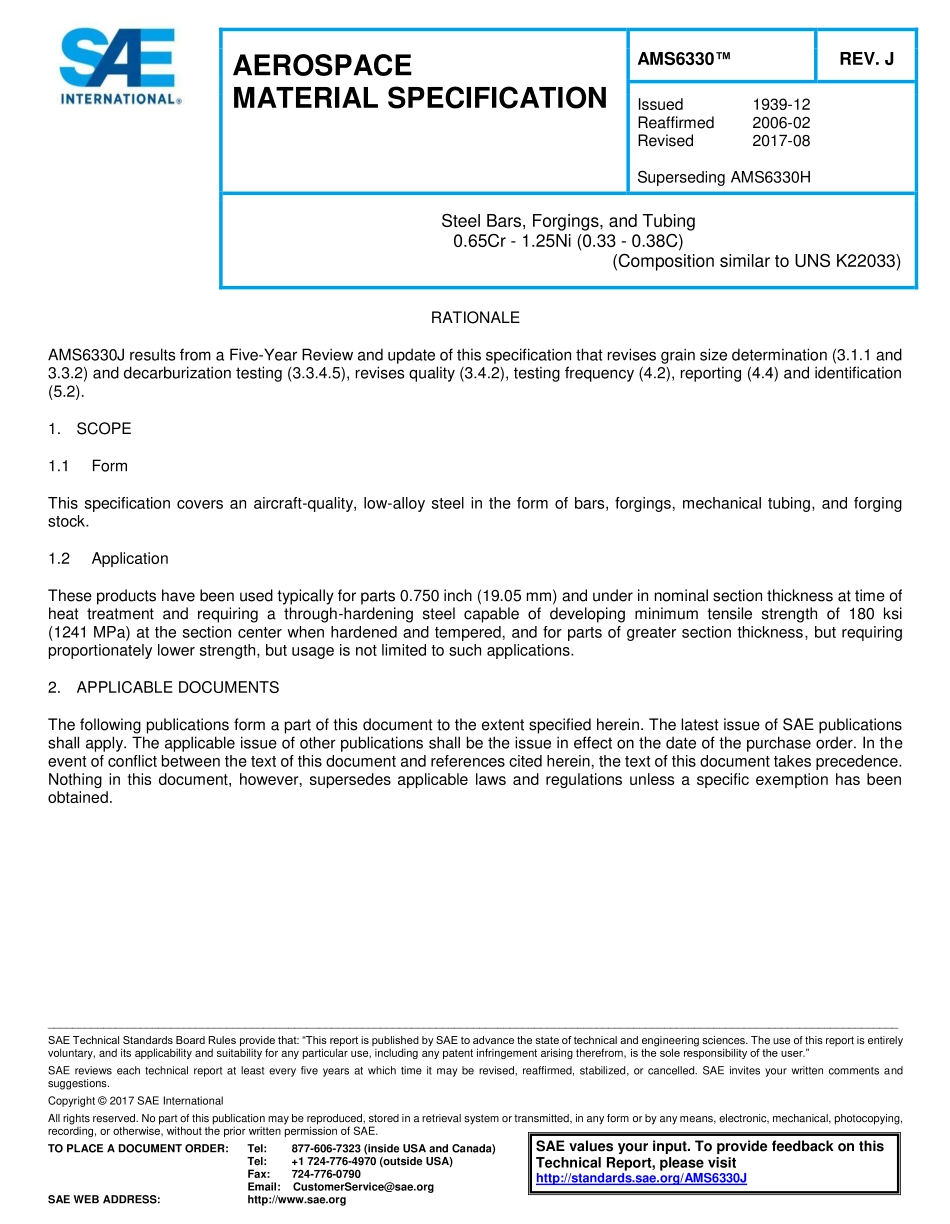 SAE AMS 6330J-2017.pdf_第1页
