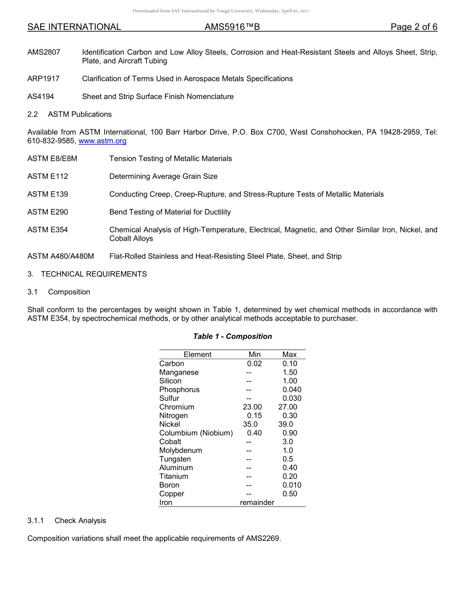 SAE AMS 5916B-2017.pdf_第2页