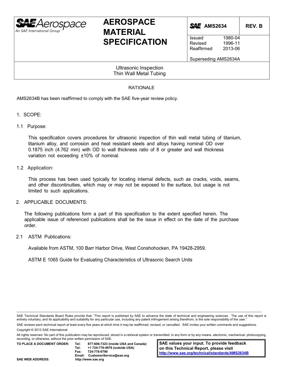 SAE AMS 2634B-2013.pdf_第1页