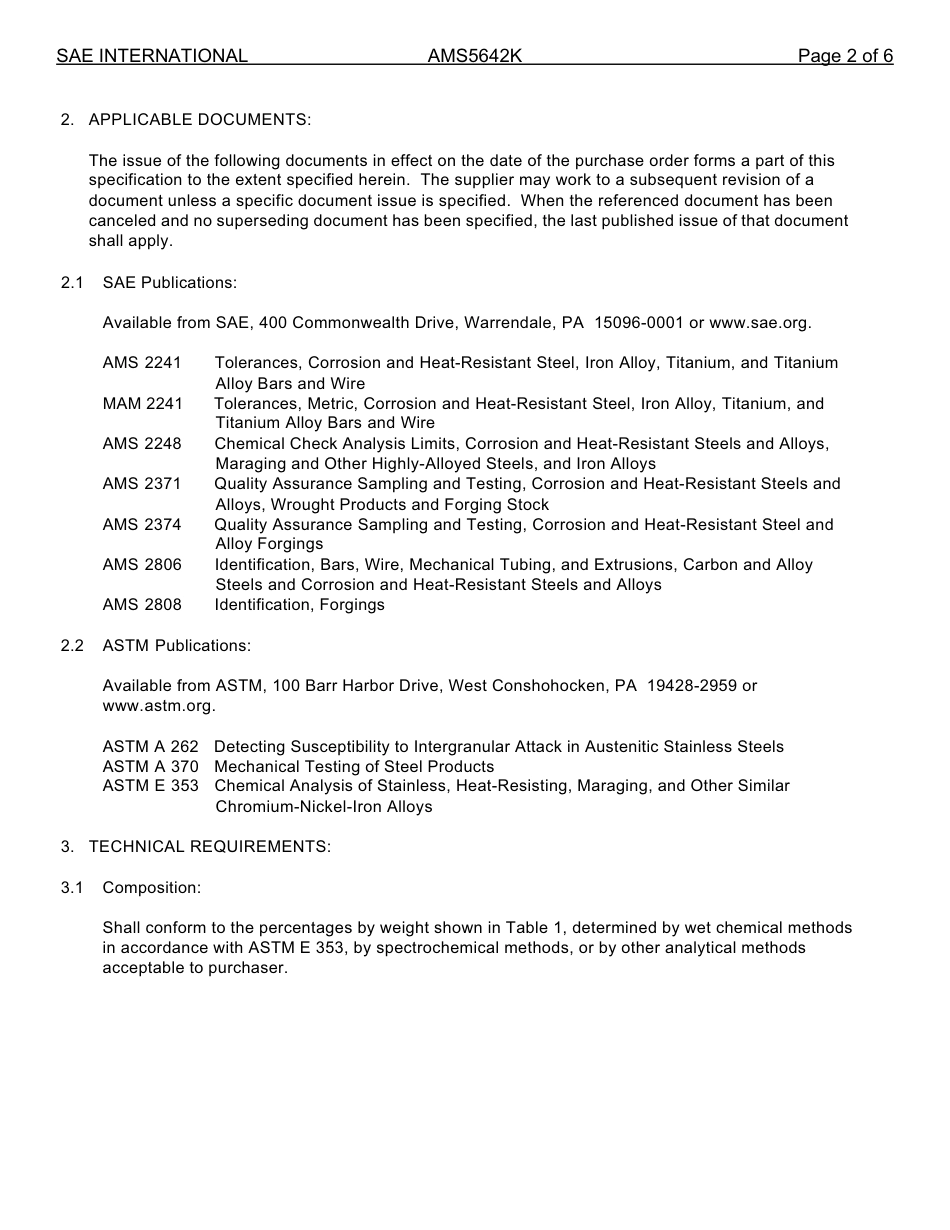 SAE AMS 5642K-2013.pdf_第2页