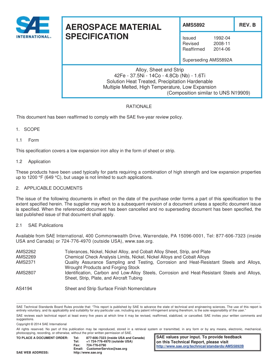 SAE AMS 5892B-2014.pdf_第1页